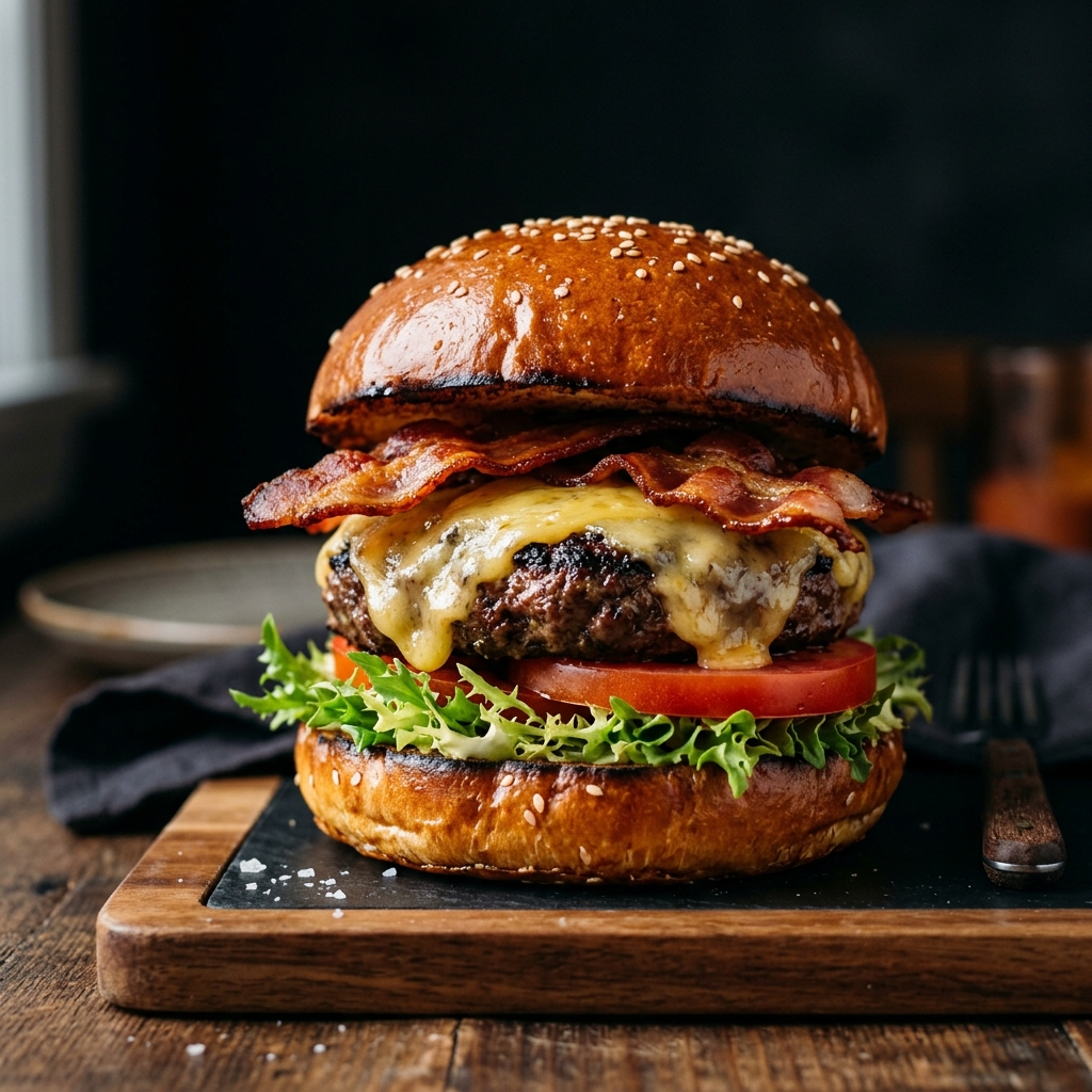 Premium Grilled Burger