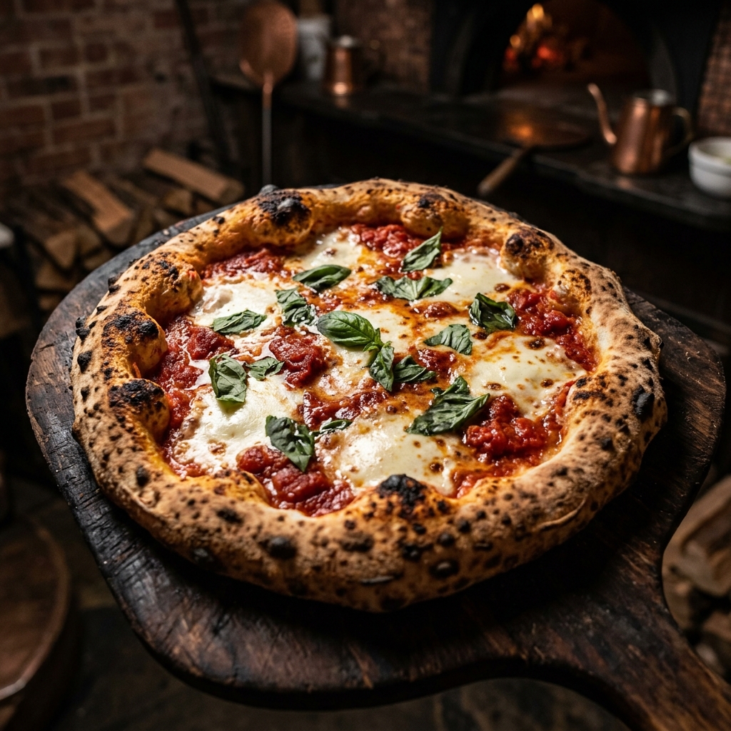 Wood-Fired Pizza Margherita